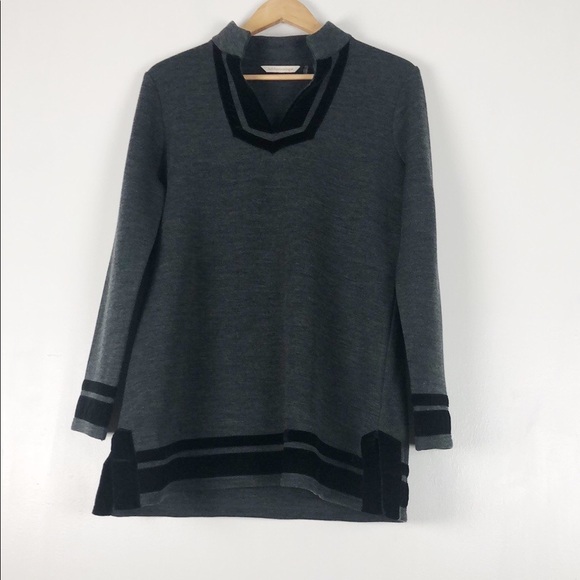 Soft Surroundings Runway Pullover Wool Blend Sz M - Picture 2 of 11